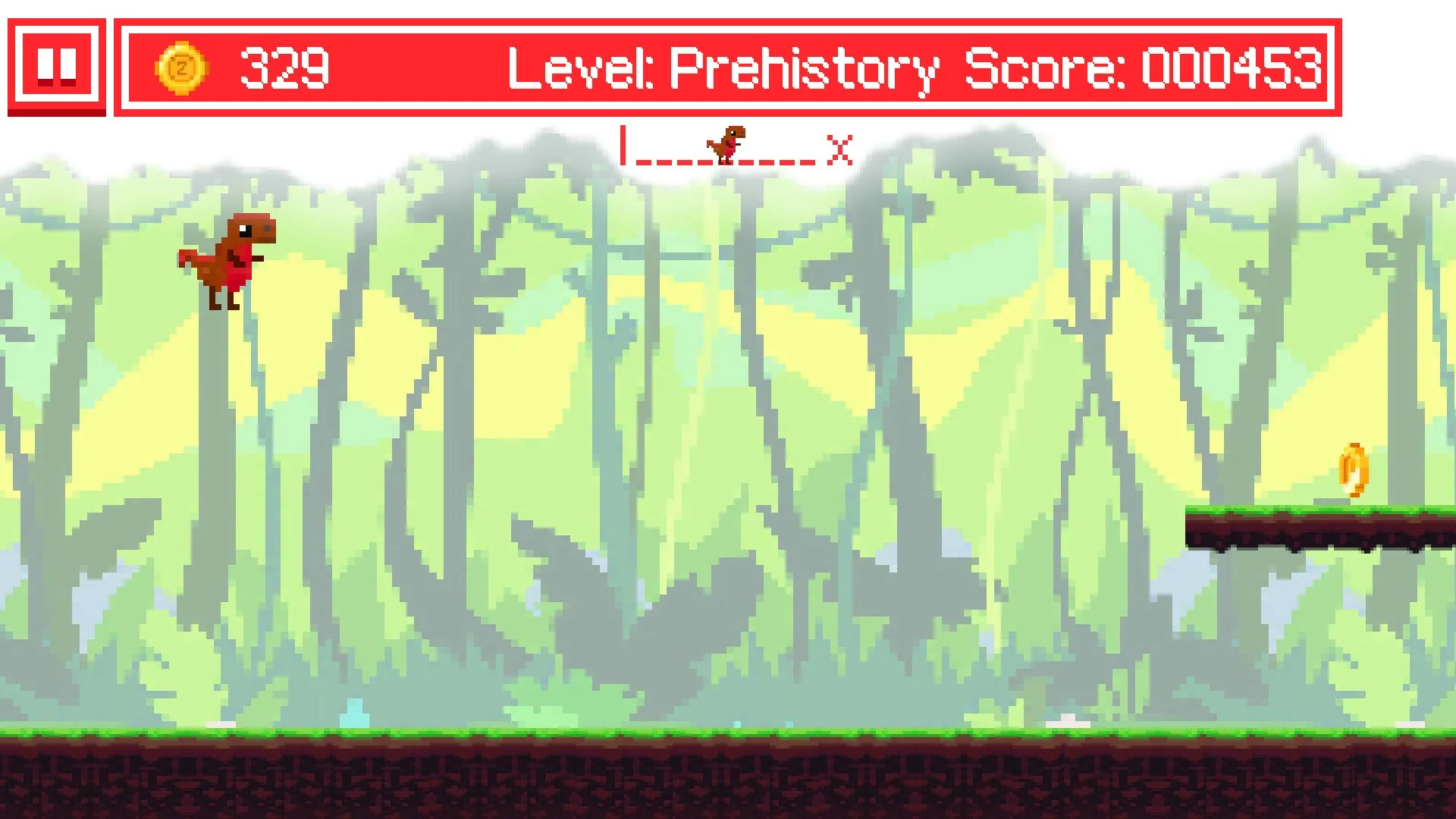 Изображение игры: Ancient Dino Runner