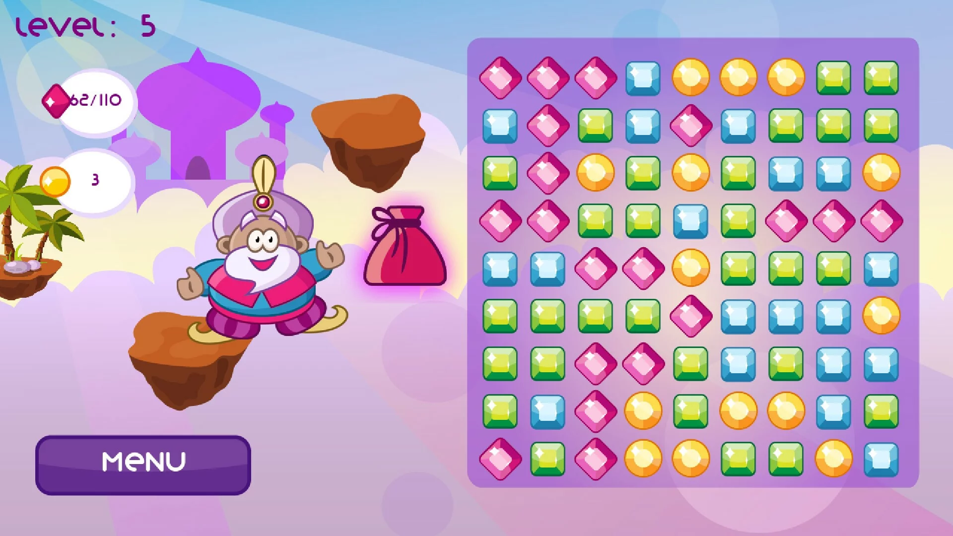 Изображение игры: Magic gems