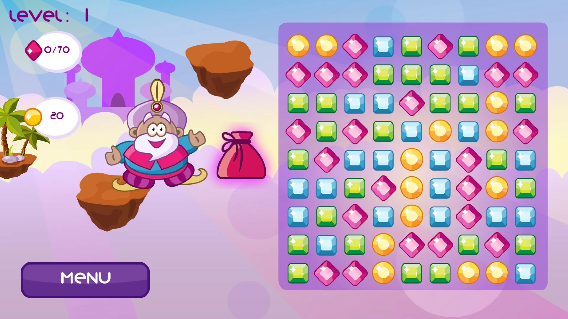 Изображение игры: Magic gems