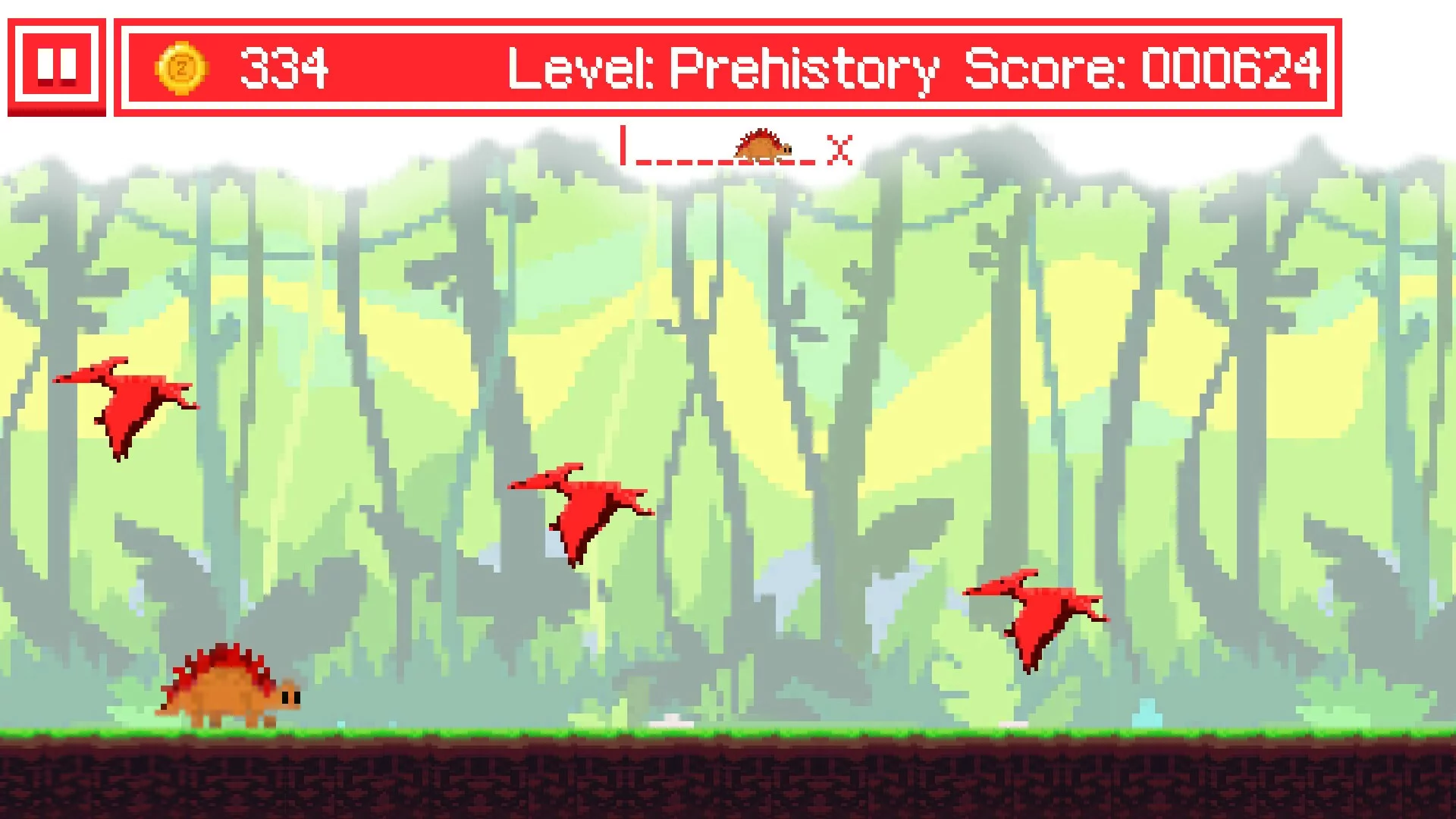 Изображение игры: Ancient Dino Runner