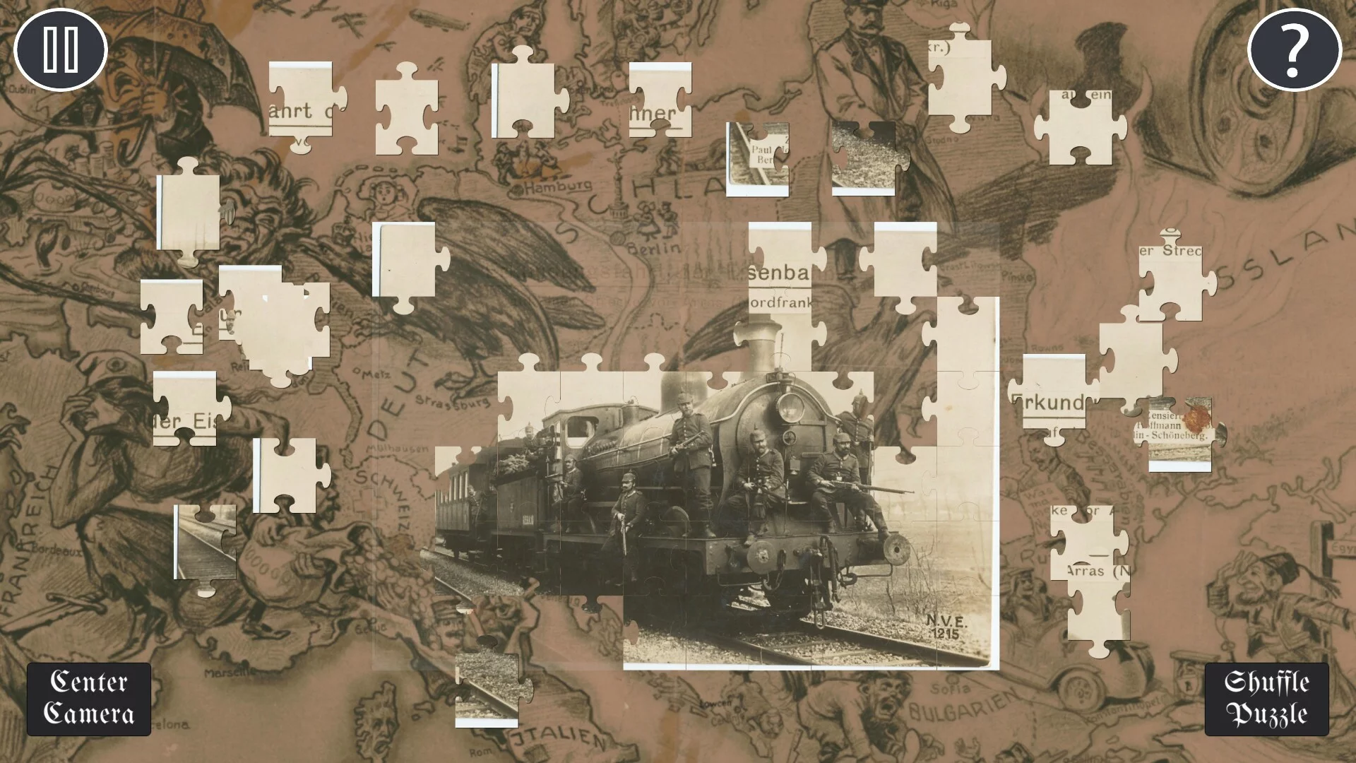 Изображение игры: Historical Jigsaw Puzzle: World War I