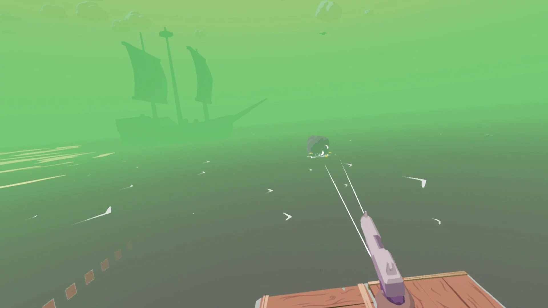 Изображение игры: Super Raft Boat VR