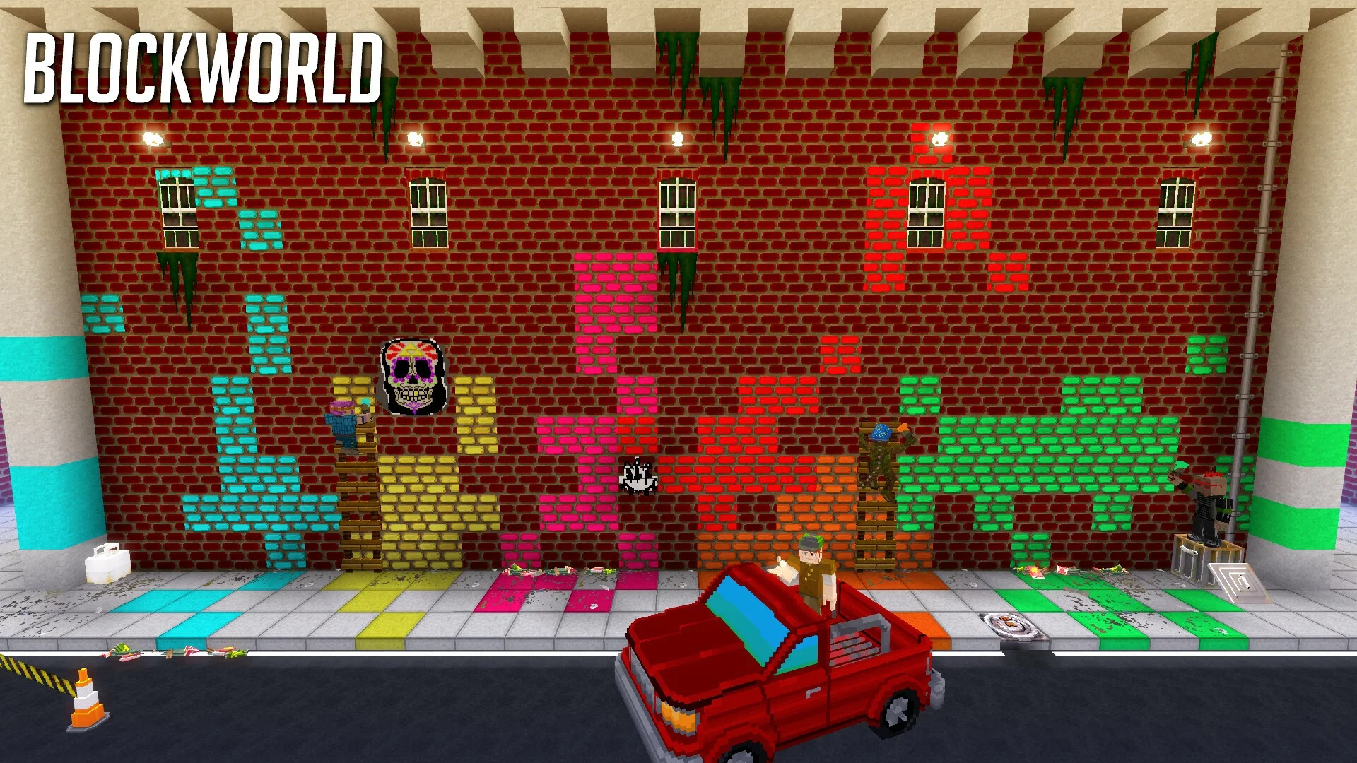 Изображение игры: BlockWorld