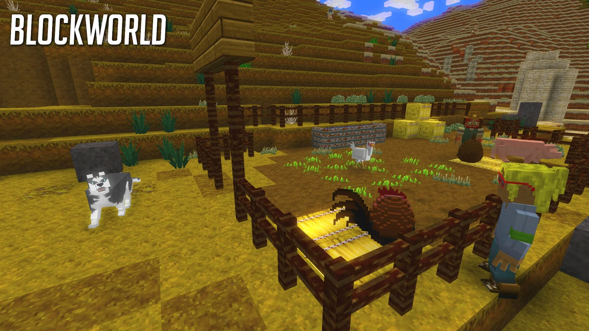 Изображение игры: BlockWorld