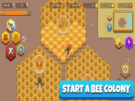 Изображение игры: Pocket Bees: Colony Simulator