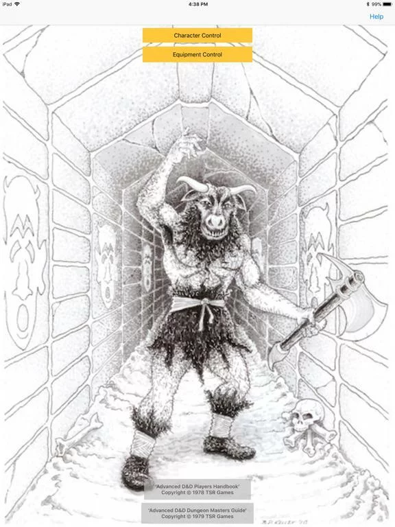 Изображение игры: Character Gen for 1st Ed DnD