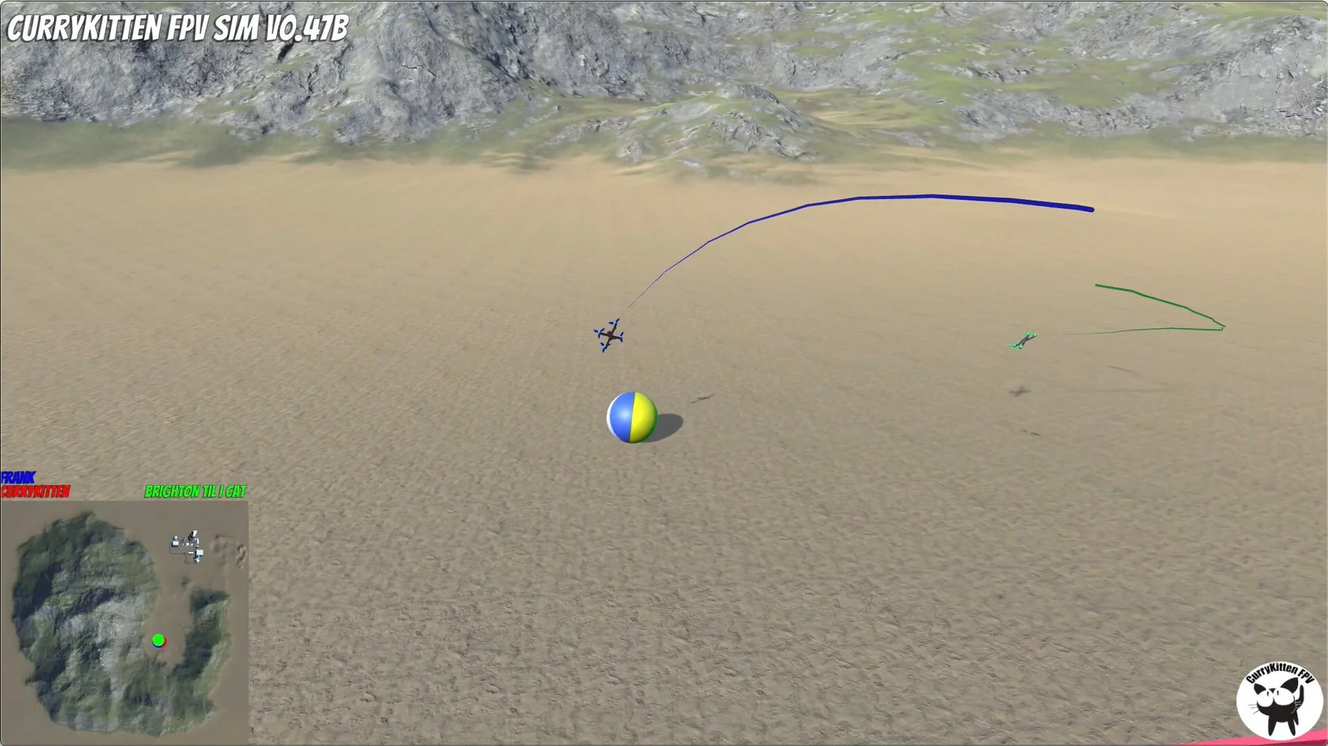 Изображение игры: CurryKitten FPV Simulator