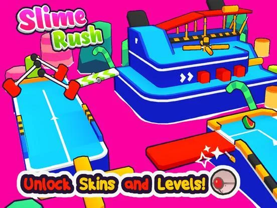 Изображение игры: Super Slime Rush