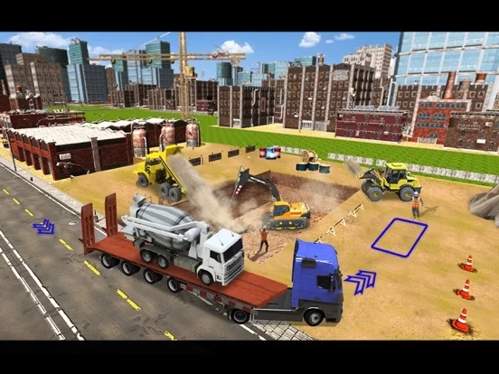 Изображение игры: City Construction Truck Games