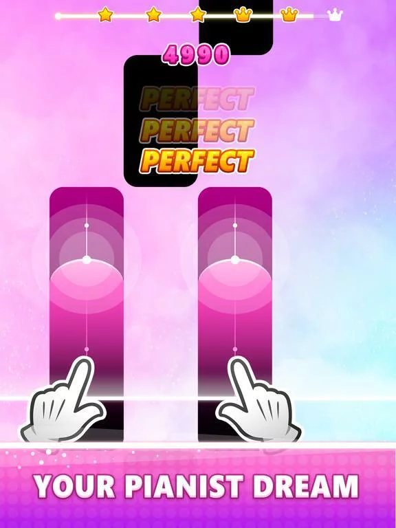Изображение игры: Color Tiles: Vocal Piano Game