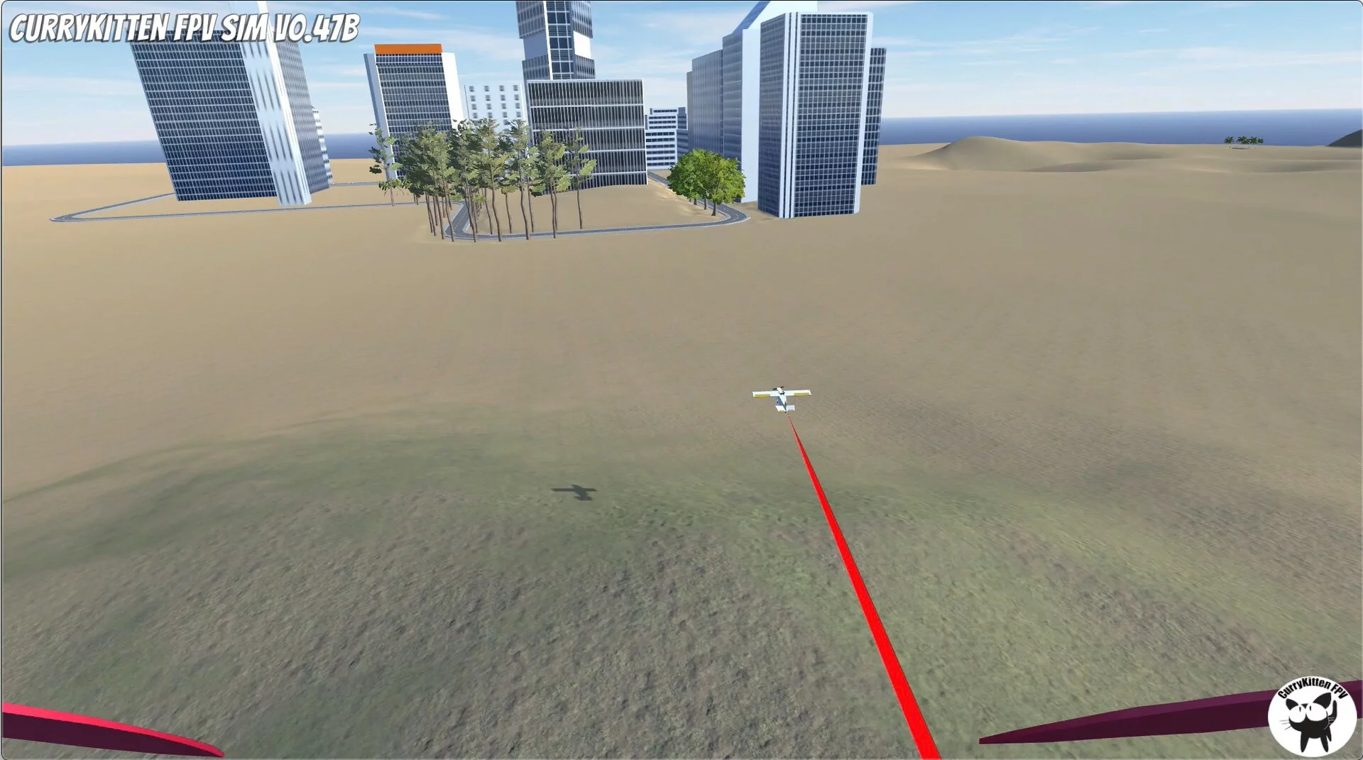 Изображение игры: CurryKitten FPV Simulator