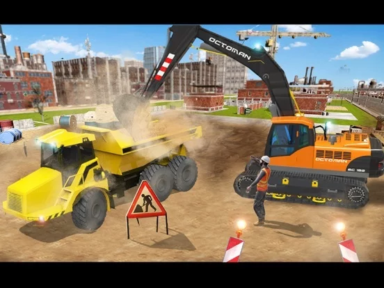 Изображение игры: City Construction Truck Games