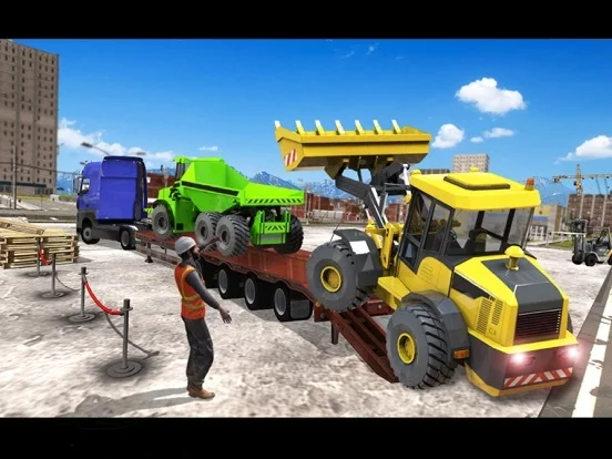 Изображение игры: City Construction Truck Games