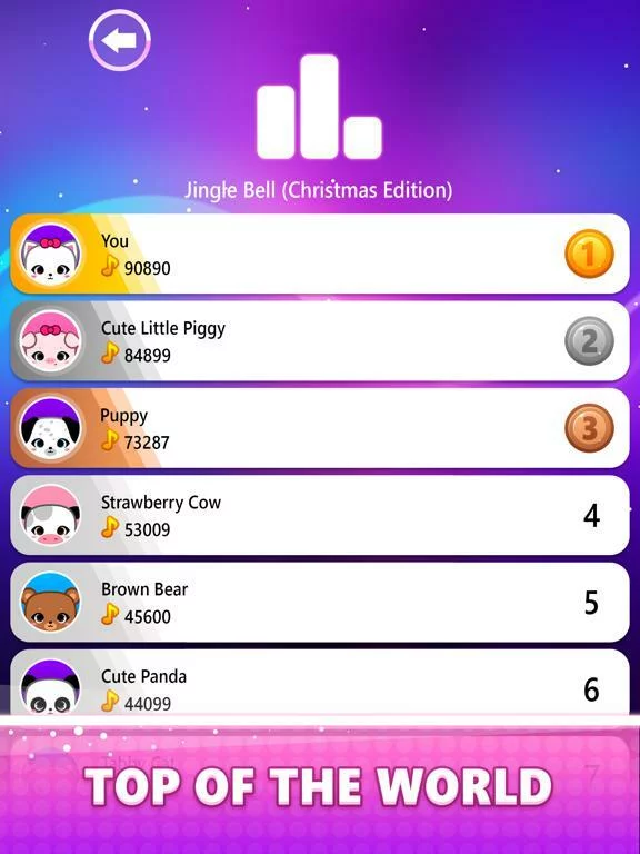 Изображение игры: Color Tiles: Vocal Piano Game