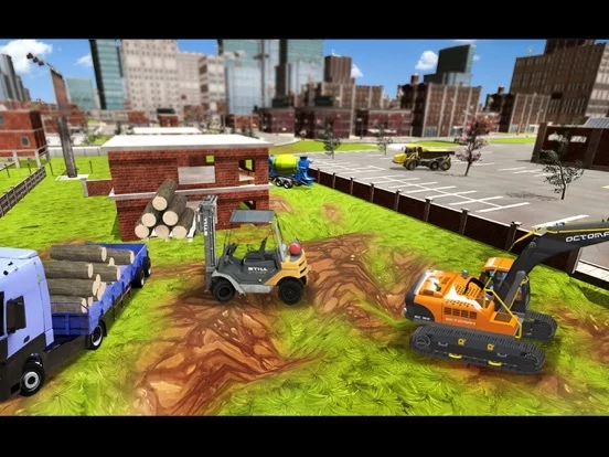 Изображение игры: City Construction Truck Games
