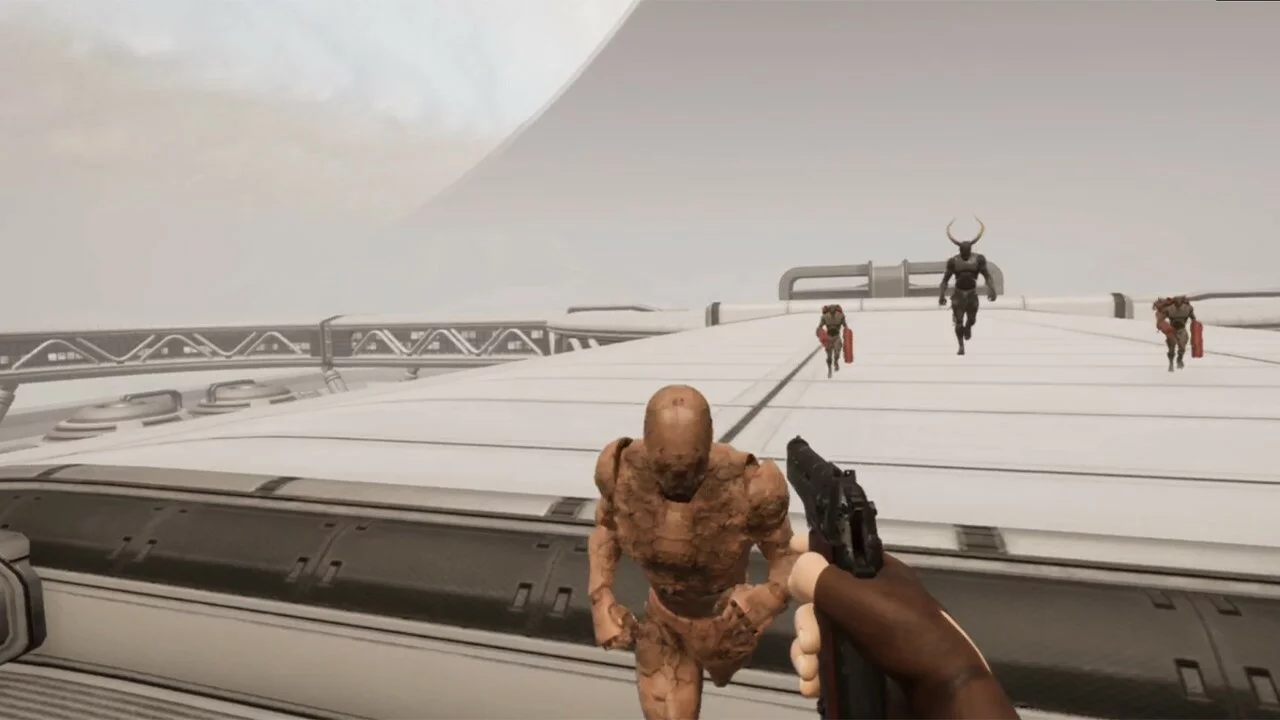 Изображение игры: VR Skirmish on Solar System Planets: Shooting Battle