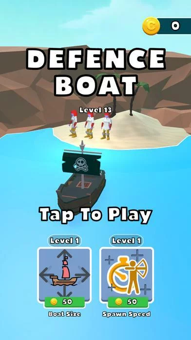 Изображение игры: Defence Boat