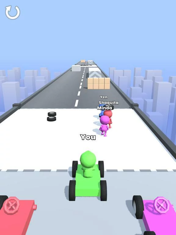 Изображение игры: CarCraft.io