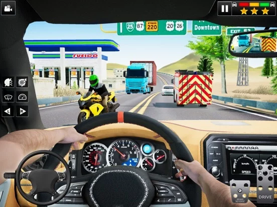Изображение игры: Real Car Driving School Games