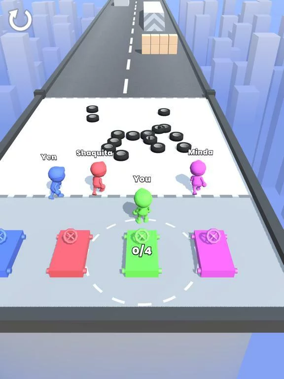 Изображение игры: CarCraft.io