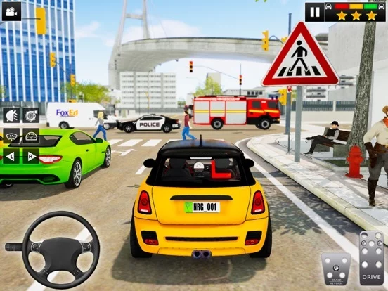 Изображение игры: Real Car Driving School Games