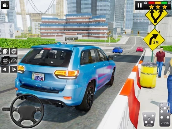 Изображение игры: Real Car Driving School Games