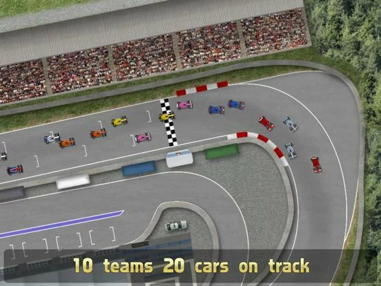 Изображение игры: Formula Racing 2D