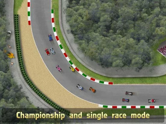 Изображение игры: Formula Racing 2D