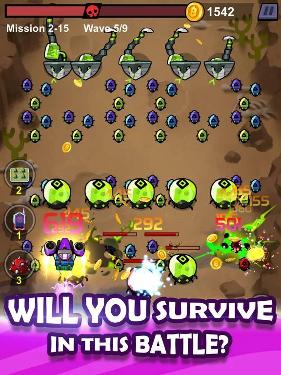Изображение игры: Cyber War: Idle Tower Defense