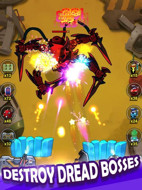 Изображение игры: Cyber War: Idle Tower Defense