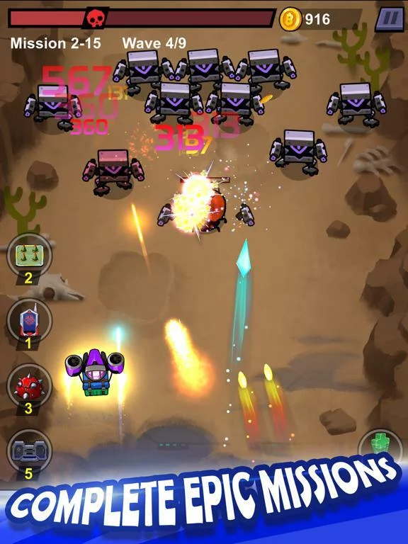 Изображение игры: Cyber War: Idle Tower Defense