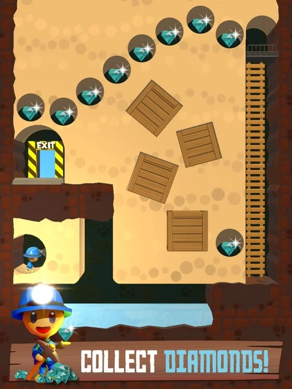 Изображение игры: Mine Rescue! - Puzzle Game