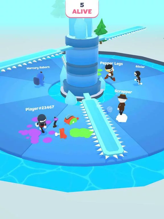 Изображение игры: Jump Over .IO