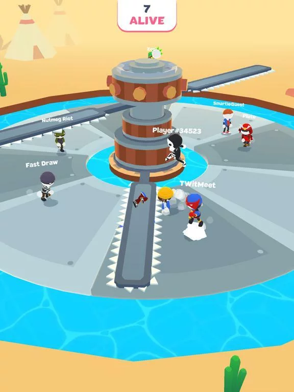 Изображение игры: Jump Over .IO