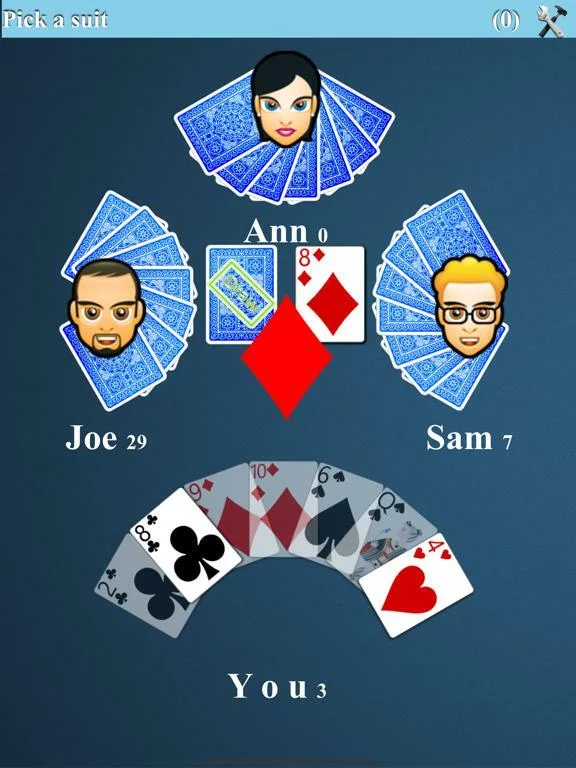 Изображение игры: Crazy Eights Card Game