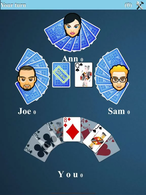 Изображение игры: Crazy Eights Card Game