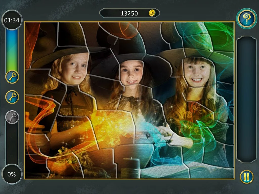 Изображение игры: Alice's Jigsaw Time Travel 2