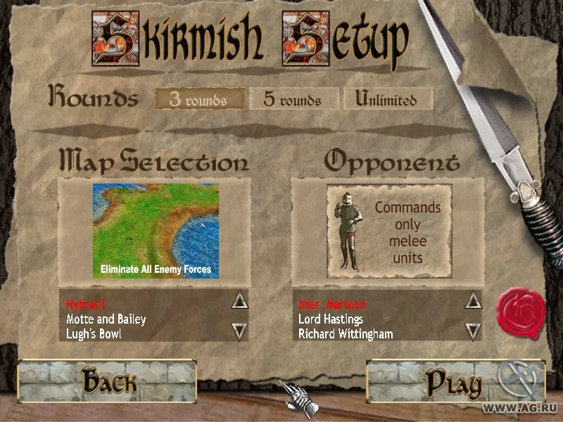 Изображение игры: Castles & Catapults
