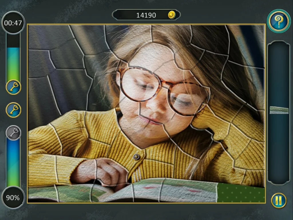 Изображение игры: Alice's Jigsaw Time Travel 2