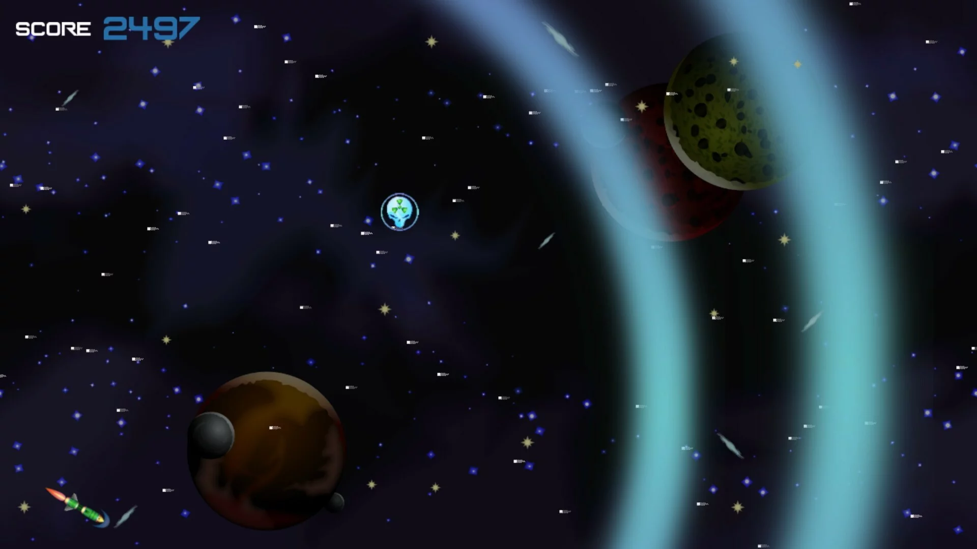 Изображение игры: Go Rocket