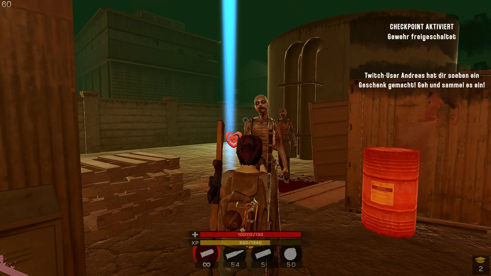 Изображение игры: Keep Trying! Zombie Apocalypse