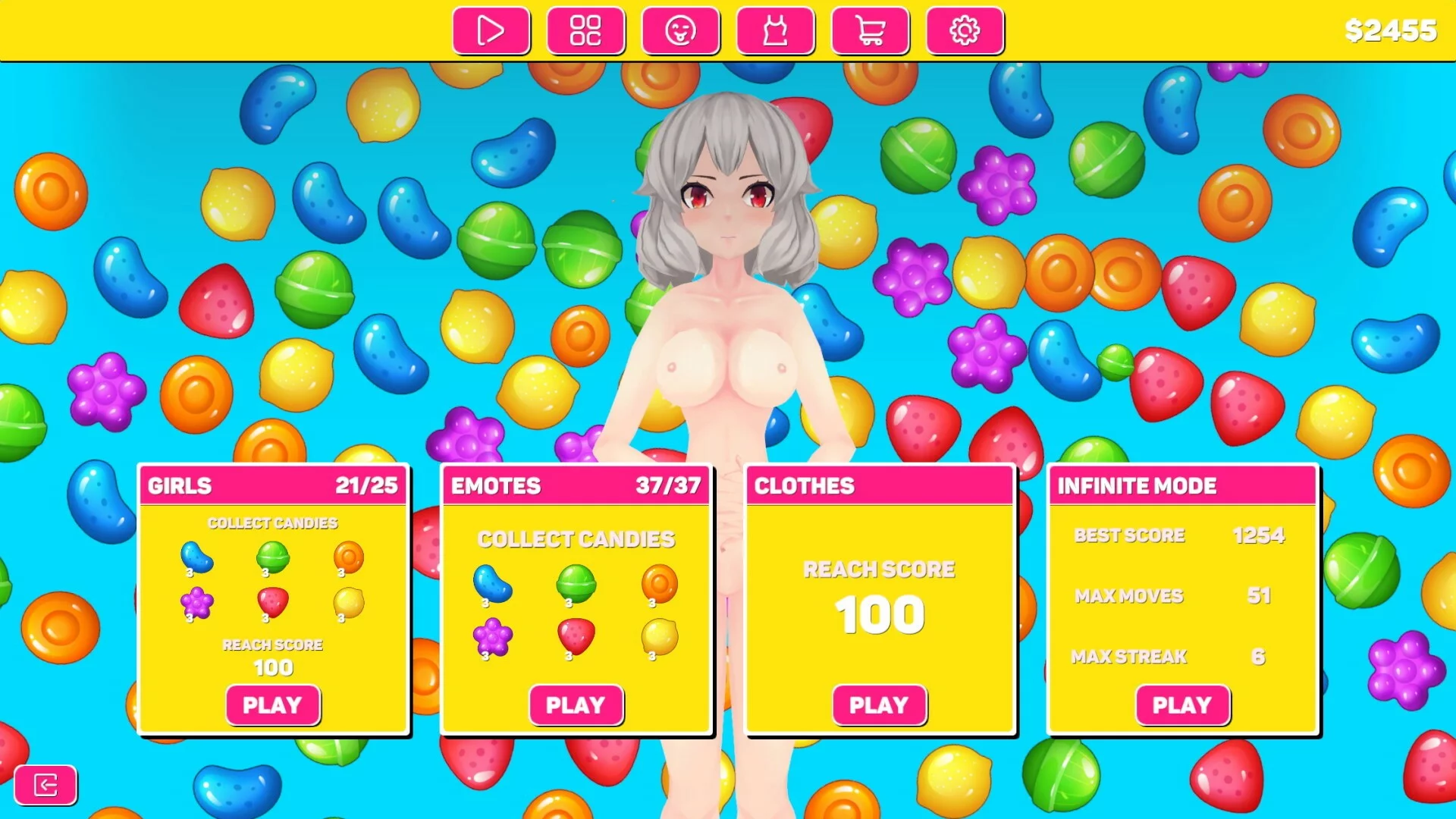 Изображение игры: Hentai Match 3