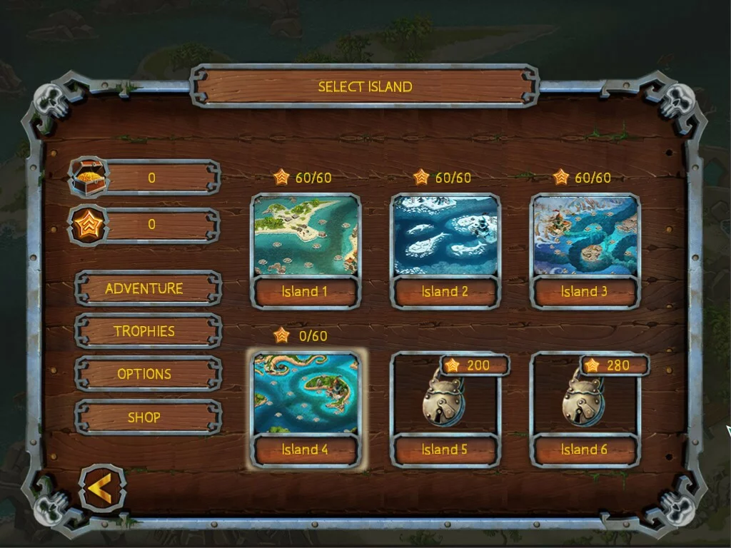 Изображение игры: Fill and Cross Pirate Riddles