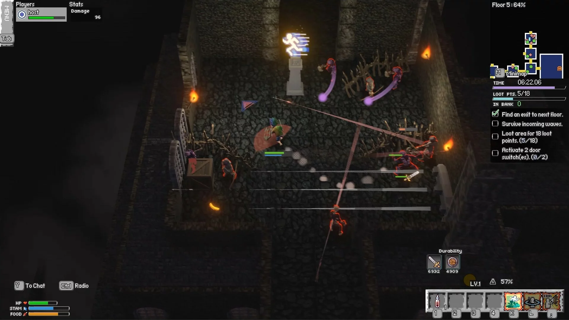 Изображение игры: Dungeon Looter
