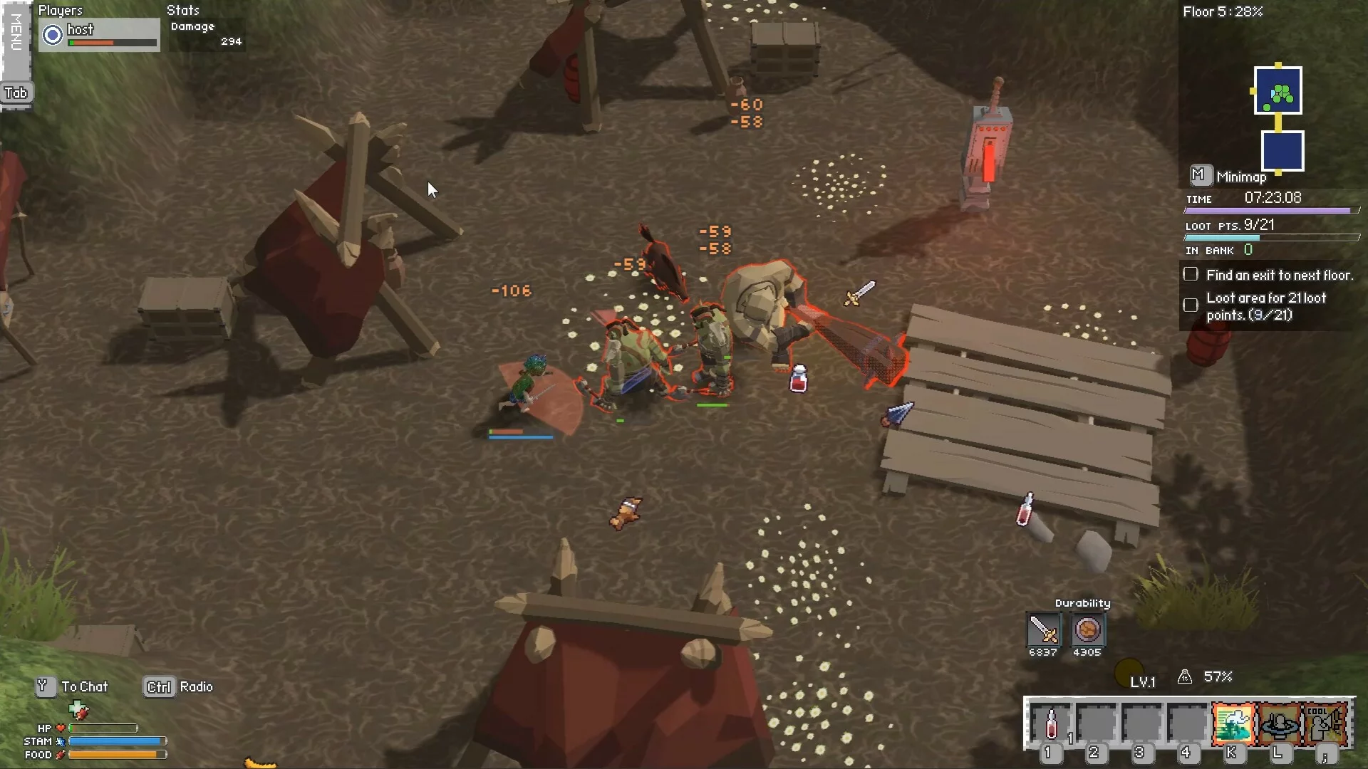 Изображение игры: Dungeon Looter