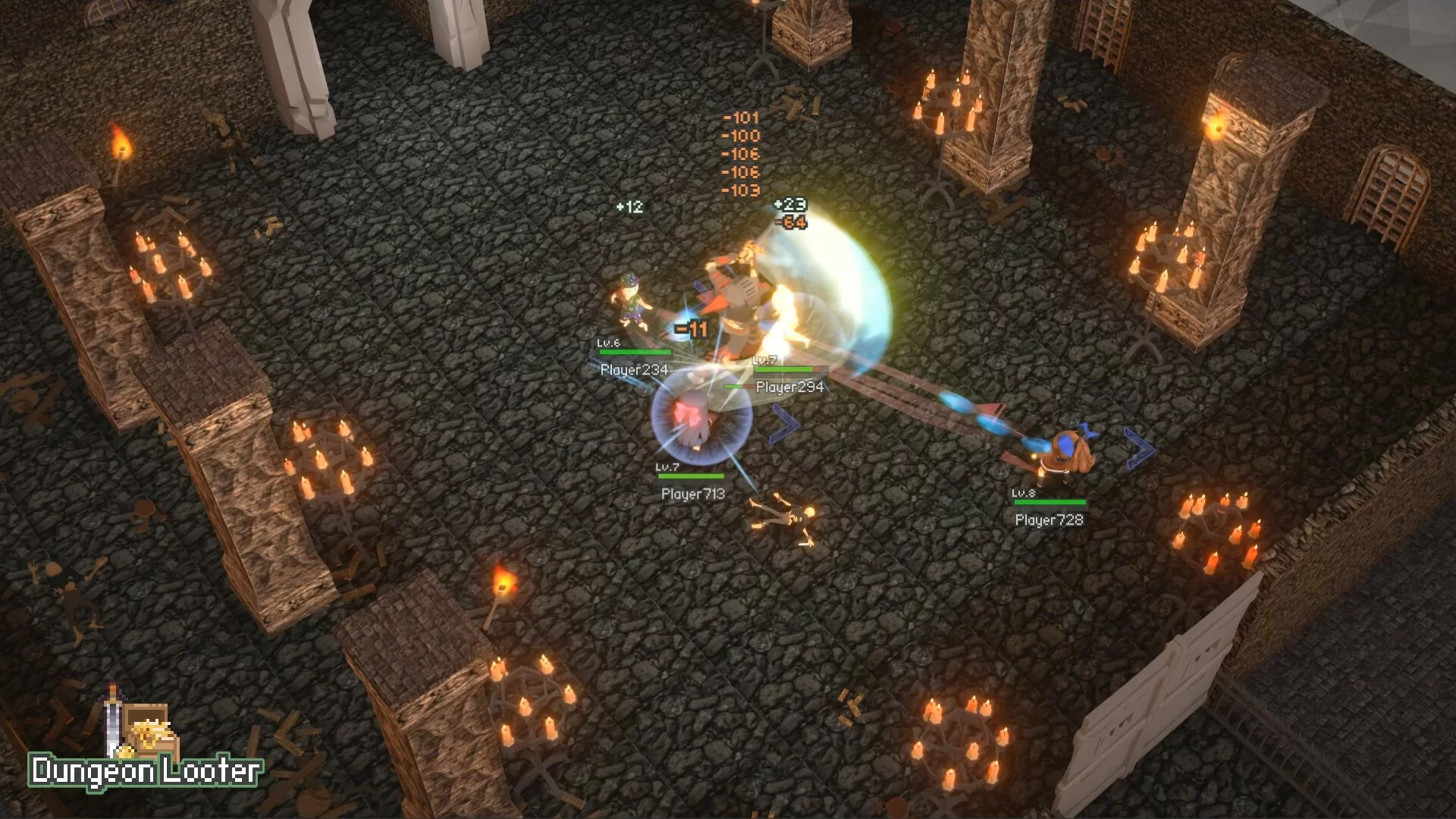 Изображение игры: Dungeon Looter