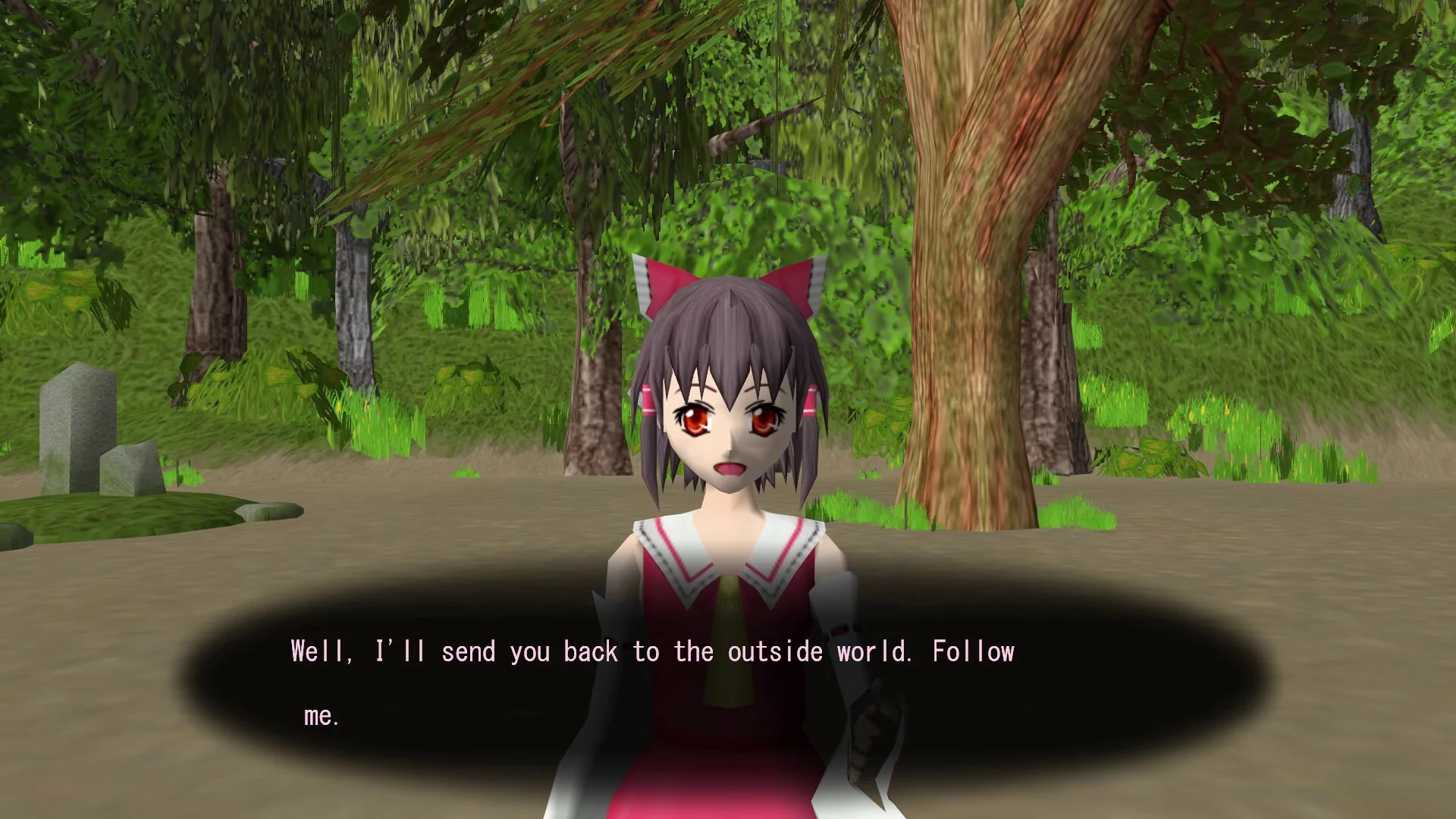 Изображение игры: Touhou 3D Dungeon