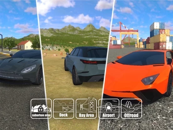 Изображение игры: Complete Car Driving Simulator