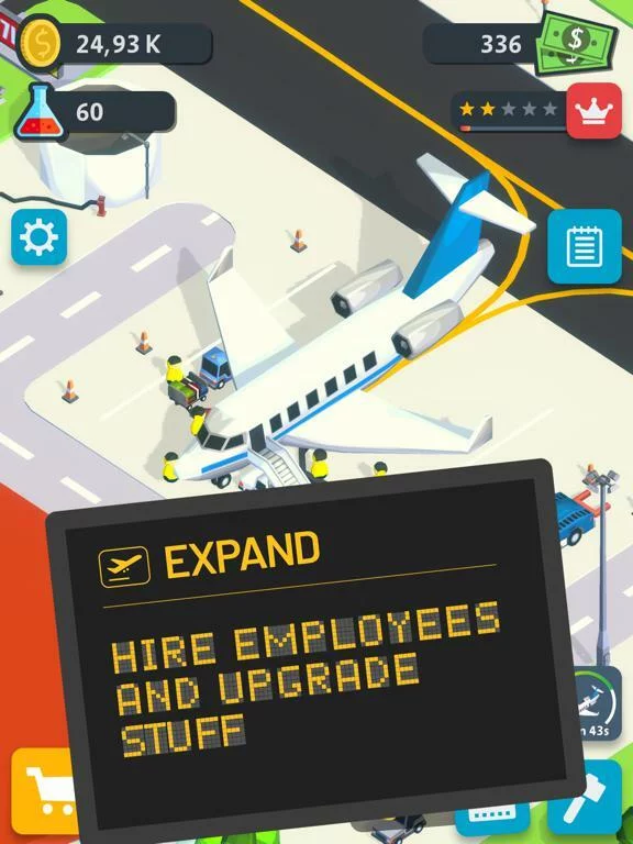 Изображение игры: Airport Inc. Idle Tycoon Game