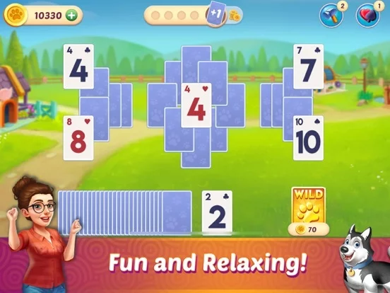 Изображение игры: Solitaire Pet Haven